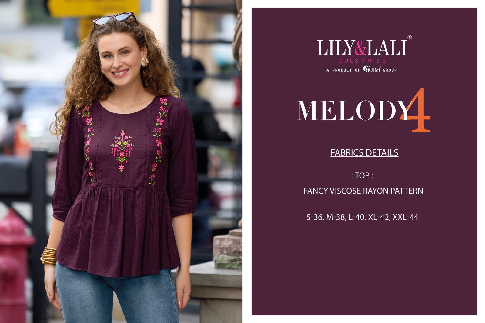 Melody Vol 4 By Lily And Lali Exclusive Summer Special Wester Top Wholesalers In India
